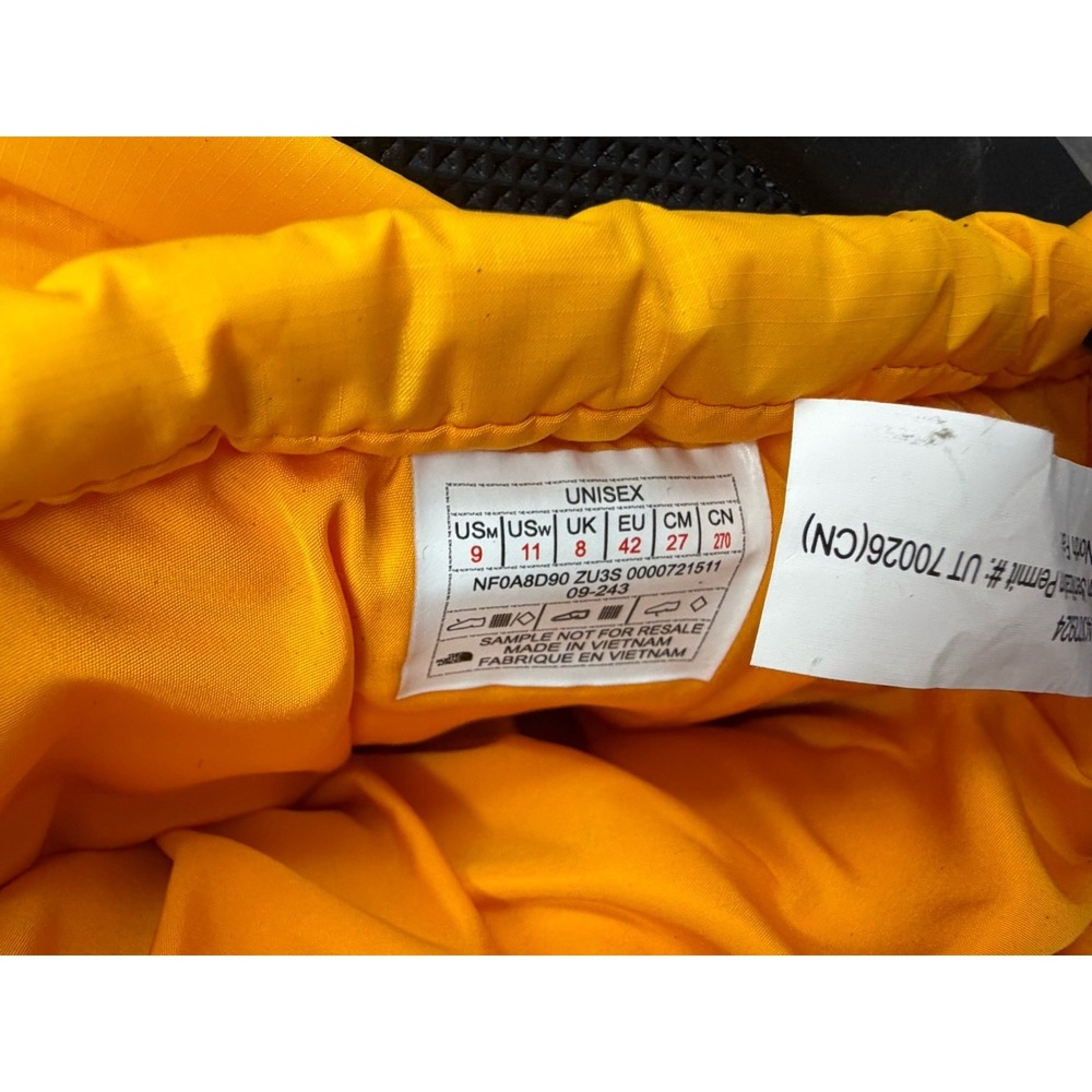 The‎ North Face 700 Yellow Puffer Quilted Goose Down Winter Snow Boots Unisex - Picture 7 of 7